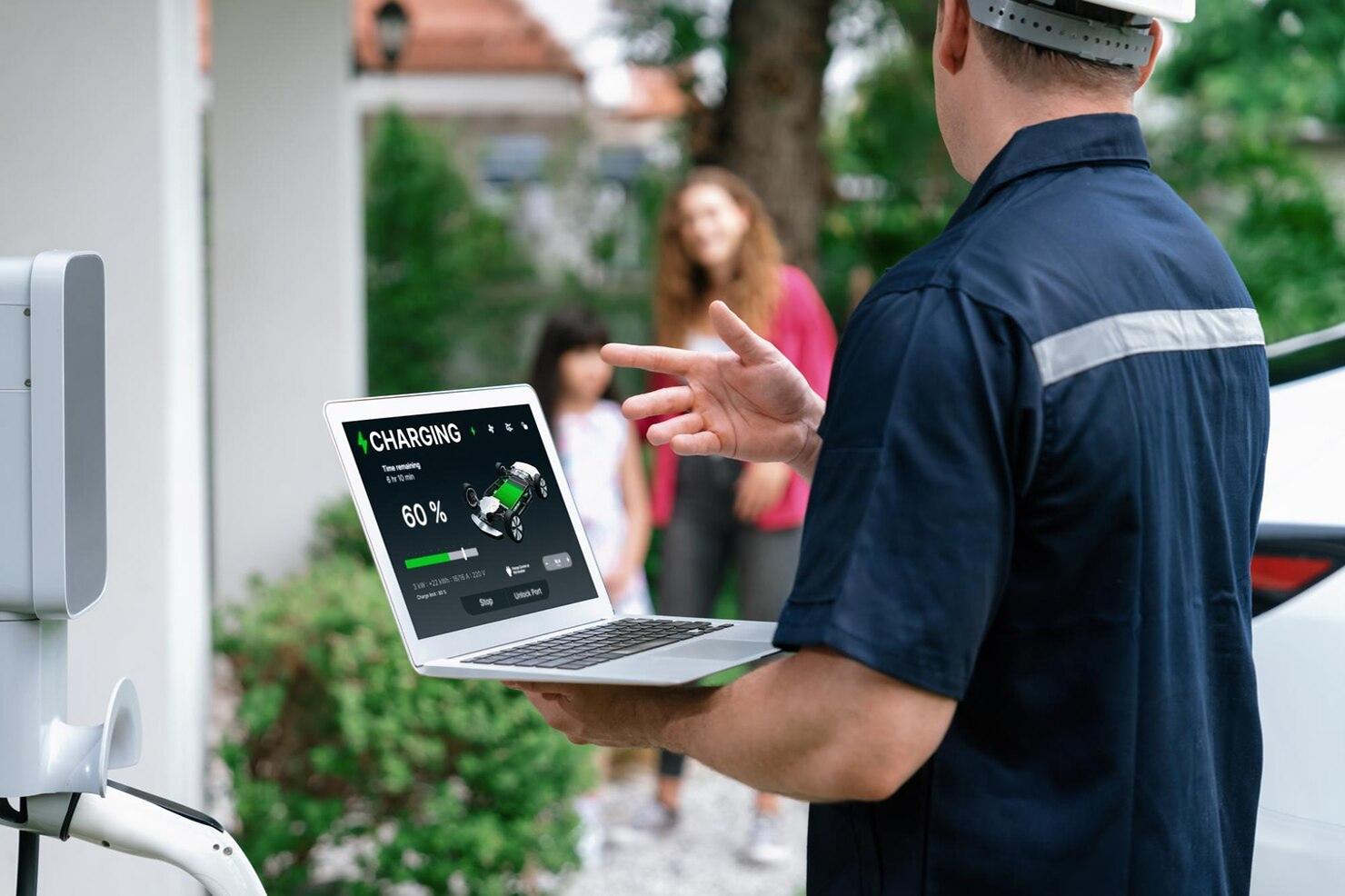 Sales Support EV charging